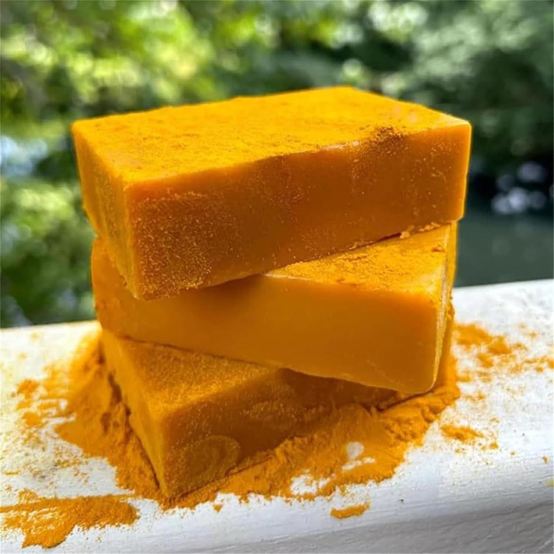 Turmeric Soap Bar - Lemon Turmeric 𝐊𝐨𝐣𝐢𝐜 𝐀𝐜𝐢𝐝 Soap, Natural Organic Turmeric Face & Bath Soap Bar for Face & Body, Deep Cleansing & Smoothing Skin (KLA-2PCS)