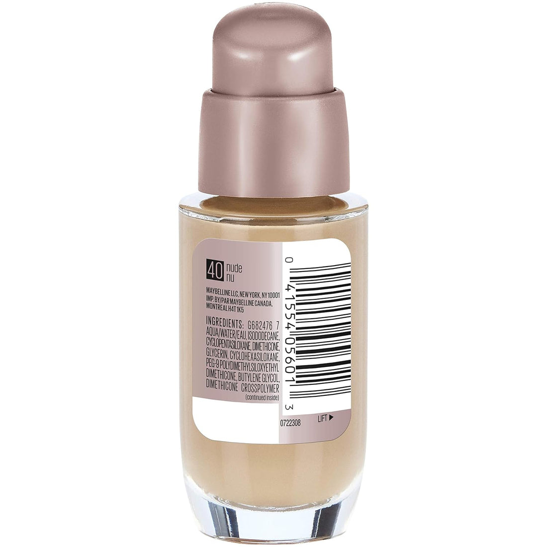 New York Dream Satin Liquid Foundation (Dream Liquid Mousse Foundation), Nude, 1 Fl. Oz.