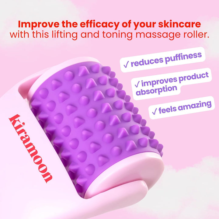 Reset Roller to Boost Skincare Absorption, Reduce Puffiness, Relax Jaw Muscles, and Promote Collagen. Anti-Aging and Relaxing Silicone, Gifts for Her