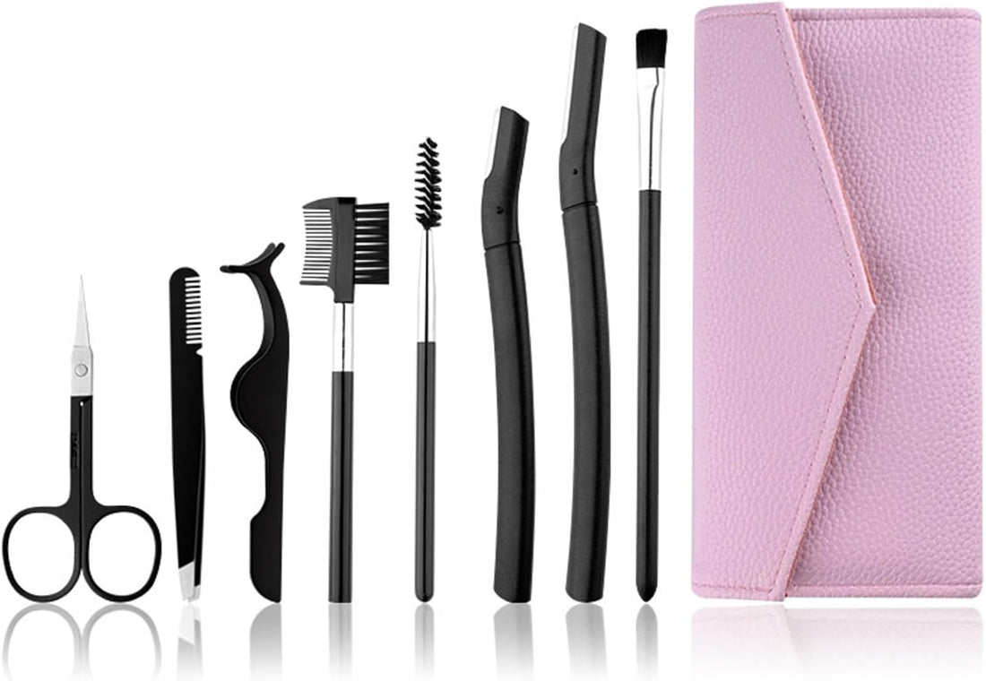 New Beauty, Eyebrow Trimming Tool, Eyebrow Trimmer, Eyebrow Clippers, Beauty Scissors, Eyebrow Trimming Set