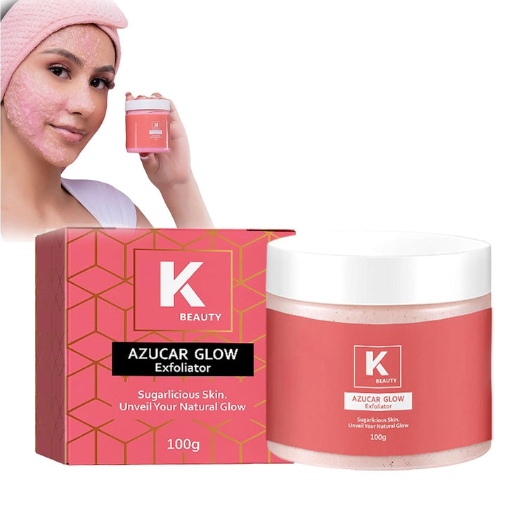 Exfoliator, Sugar Facial Scrub,100G Exfoliator, for Smoother Glowing Skin