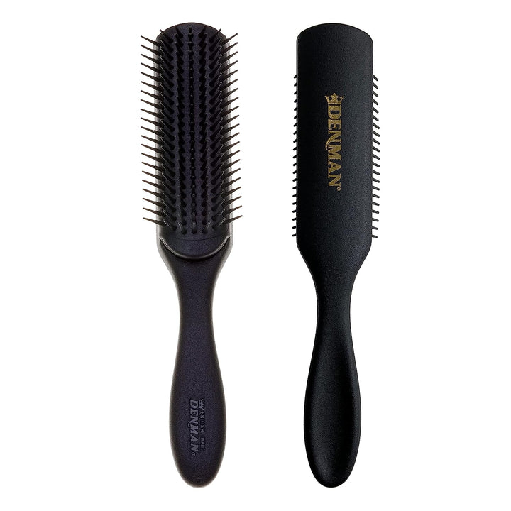 Curly Hair Brush D3, 7 Row Styling Brush for Detangling, Separating, Shaping and Defining Curls - for Women and Men